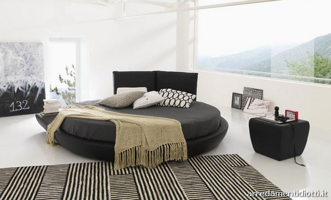 Letto tondo - Arredamenti Diotti A&F s.n.c.